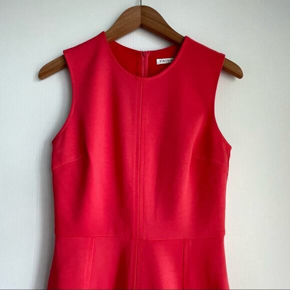 Trina Turk Kenzie dress coral sheath dress sz Small - Picture 4 of 12